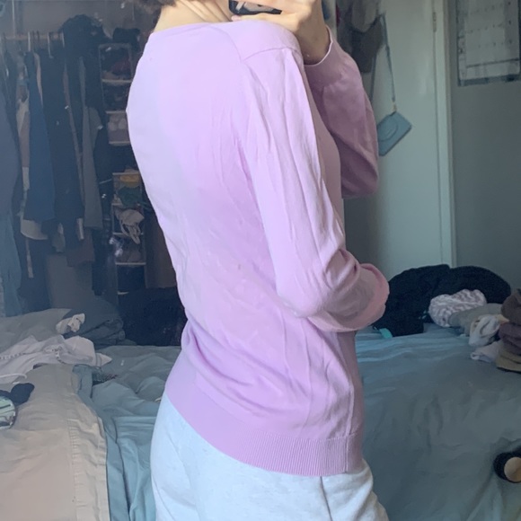 Pink Cotton Sweater - Picture 2 of 3